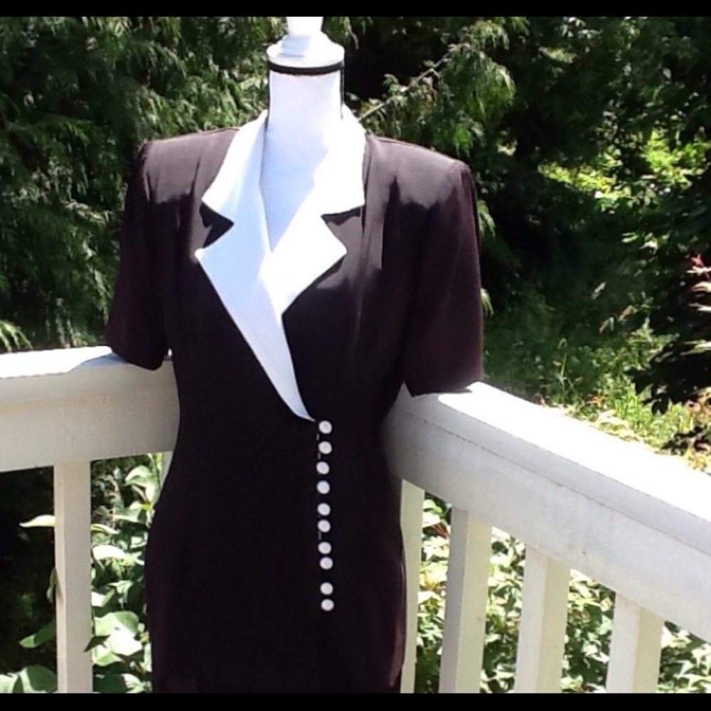 P.J. Klein Petites vintage 90's 2-pc dress…